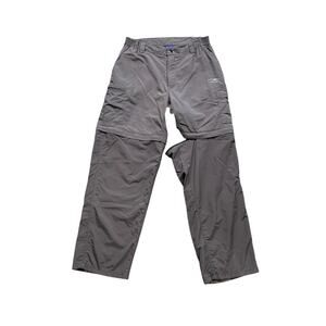 Cotopaxi Pants Mens M Medium Blue Grey Convertible Elastic Waist Hiking Fishing
